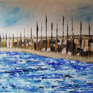 entre ciel et mer 2020 50x40