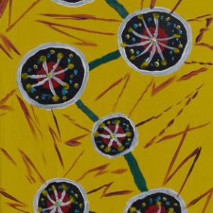 jeu de rouelles 2013 toile 60x20