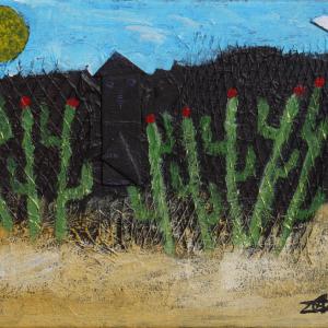 mystère 2013 toile 30x24 relief