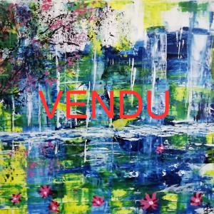 zen japonisant 2022 toile 40x30